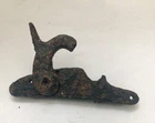 Civil war Fair Oaks battlefield dug lock plate with hammer