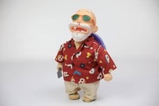 Bandai 1986 Dragon Ball Master Roshi Soft Vinyl Figur Japan guter Zustand