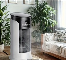 3-In-1 Portable Air Conditioner with Speed Control,Powerful Home Cooling Fan
