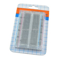 10PCS 400 Point Available DIY Mini Solderless Breadboard Transparent Material