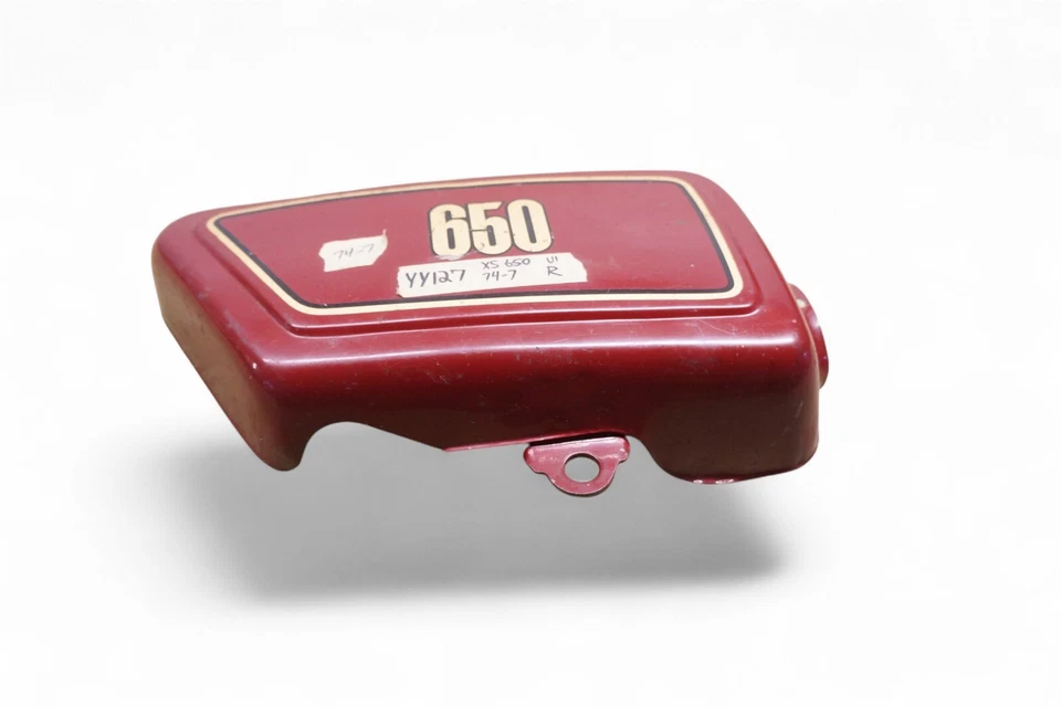 Yamaha Xs1 Xs 650 XS650 Side Cover Set Covers Right YY127 *AH33 - Image 2 of 4