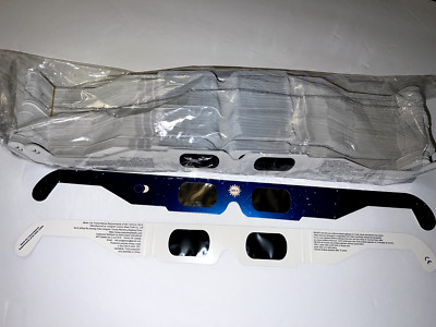 Solar Eclipse Glasses 100 Pack - ISO & CE Certified