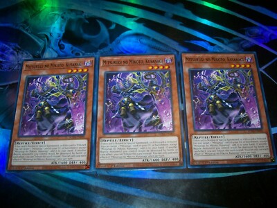 3x Mitsurugi No Mikoto, Kusanagi 1st Edition Common SUDA-EN090 Yu-Gi-Oh!