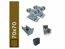 Bodenführung für profile 70x70mm Laufwerk freitragend Schiebetor ECO