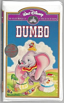 Dumbo (VHS, 1999) Walt Disney Masterpiece Collection