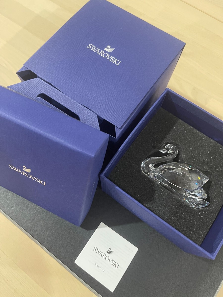 Swarovski Swan Figurine Crystal Complete in Box #5400172 Large NEW