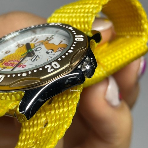 Hamtaro Uhr ALBA Vintage Tottoko Hamutaro Anime Cartoons ST.STAHL + BASISMETALL - Bild 4 von 10