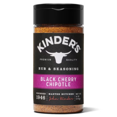 Kinder's Black Cherry Chipotle Seasoning for Grilling, 6 oz