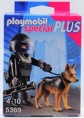 Sek Policeman Playmobil Police 5369 Special Force Swat New Original Box RAR  UK