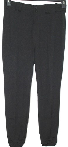 Rawlings Erwachsene Baseball Hose schwarz Semi-Relaxed Fit volle Länge Bündchen Größe L - Bild 1 von 4