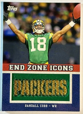 2011 Topps End Zone Icons Patches 100Pt. ''Randall Cobb'' #EZI-54