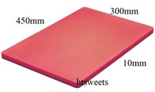 Professional Catering Chopping Boards Cutting Board Red,300x450x10mm