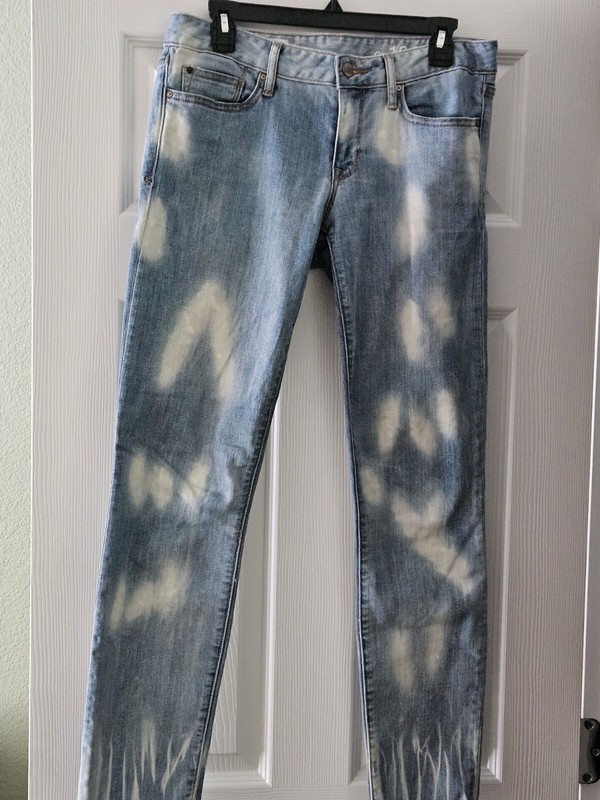 Gap Women's 1969 Bleached Always Skinny Jeans Size 28L