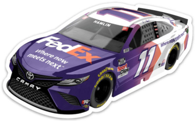 Denny Hamlin NASCAR FedEx Shipping Toyota Camry #11 Type Die-cut MAGNET