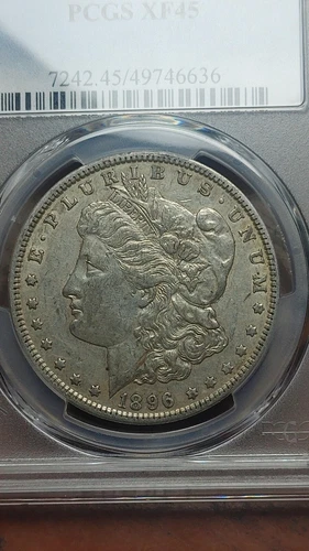 1896 O Morgan Silver Dollar $1 PCGS XF45  Original XF PQ                    4551