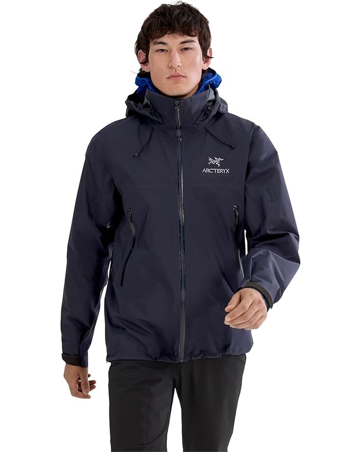 Arc'teryx BETA AR GORE TEX PRO Giacca Antipioggia Uomo Nero Zaffiro Taglie Disponibili