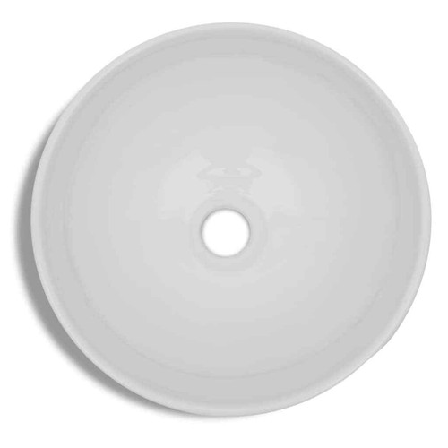 Modern Bathroom Ceramic Sink Basin Washing Bowl with Overflow Hole Round Toilet - Picture 46 of 95