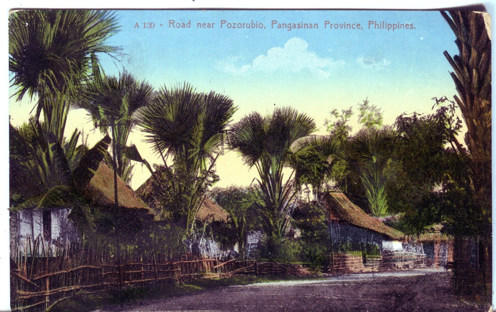 Philippines Pangasinan Pozorrubio Village old Manila cover on