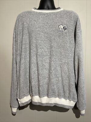 Renegade EUC Adult Grey Las Vegas Sweatshirt LS Size XL Crew Neck  C9