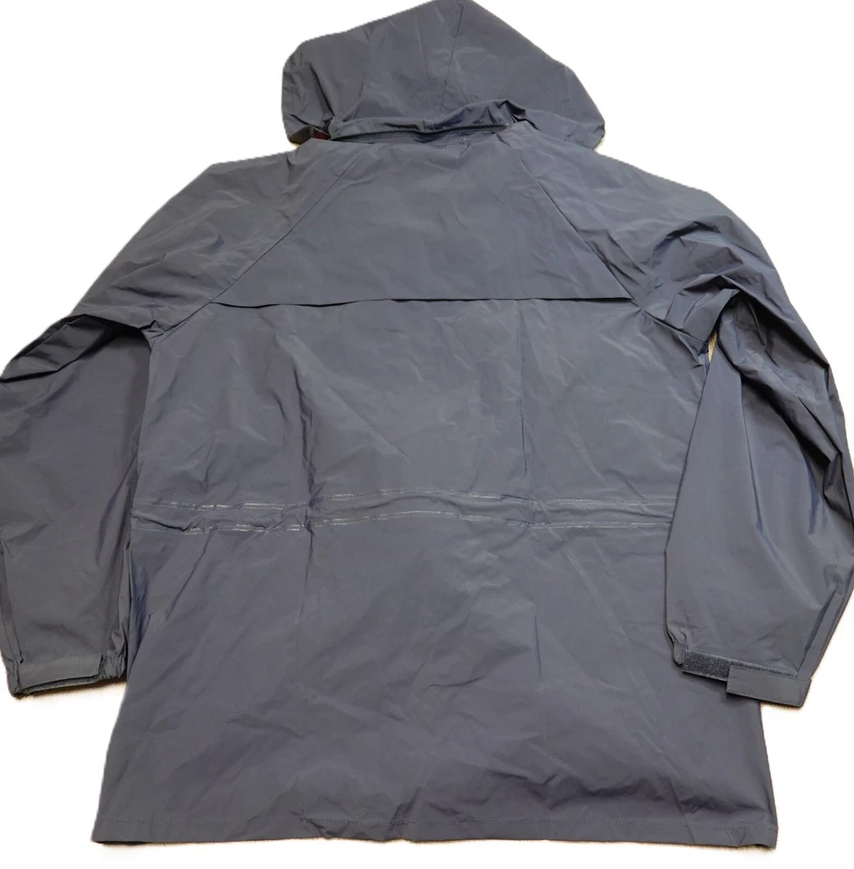 Vintage Stearns Rainjammer Rainsuit Navy Blue Nylon Pants Jacket Set Medium NWT* - Image 3 of 4