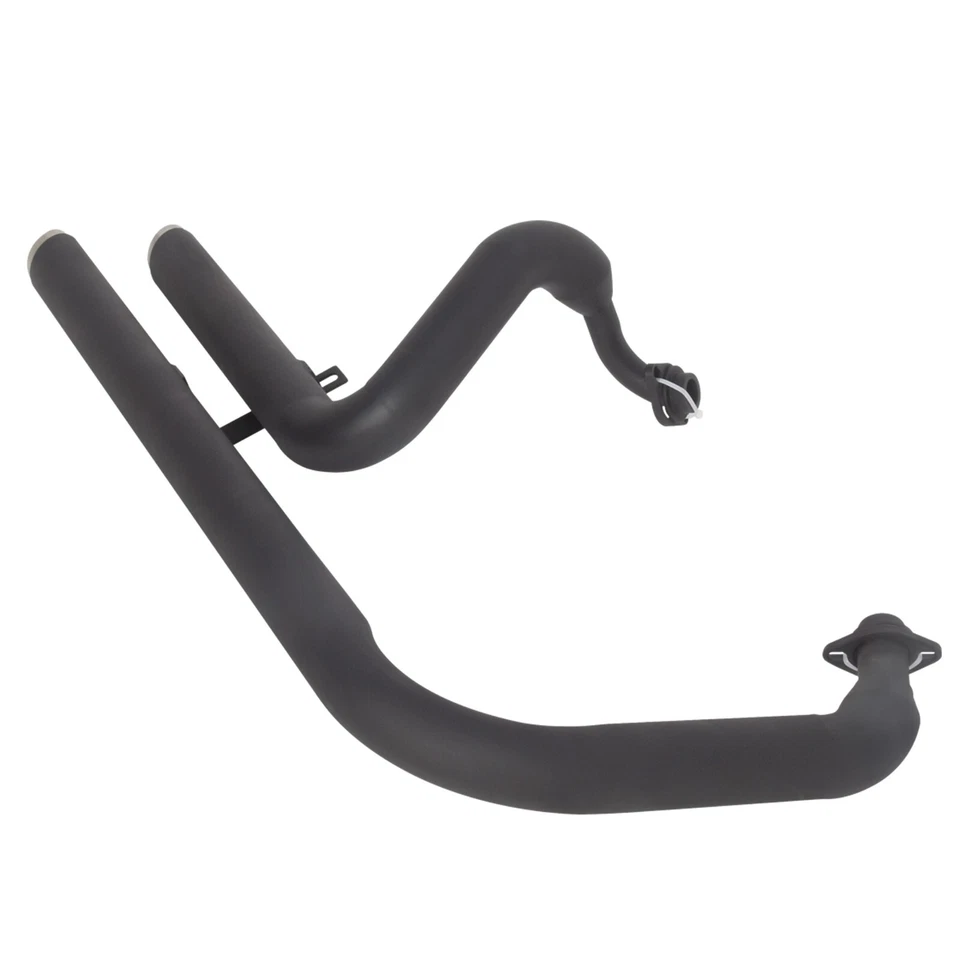 Slash Cut Iron Muffler Exhaust Pipe Silencer for Yamaha Virago V Star 250 XV250 - Image 3 of 4