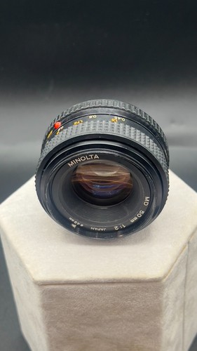MINOLTA MD ROKKOR 50mm f 1:2 MF Lens (LOT 128765) - Picture 6 of 9