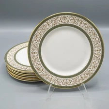 Minton Aragon Salad Plates 8" - Set of 8 - FREE USA SHIPPING