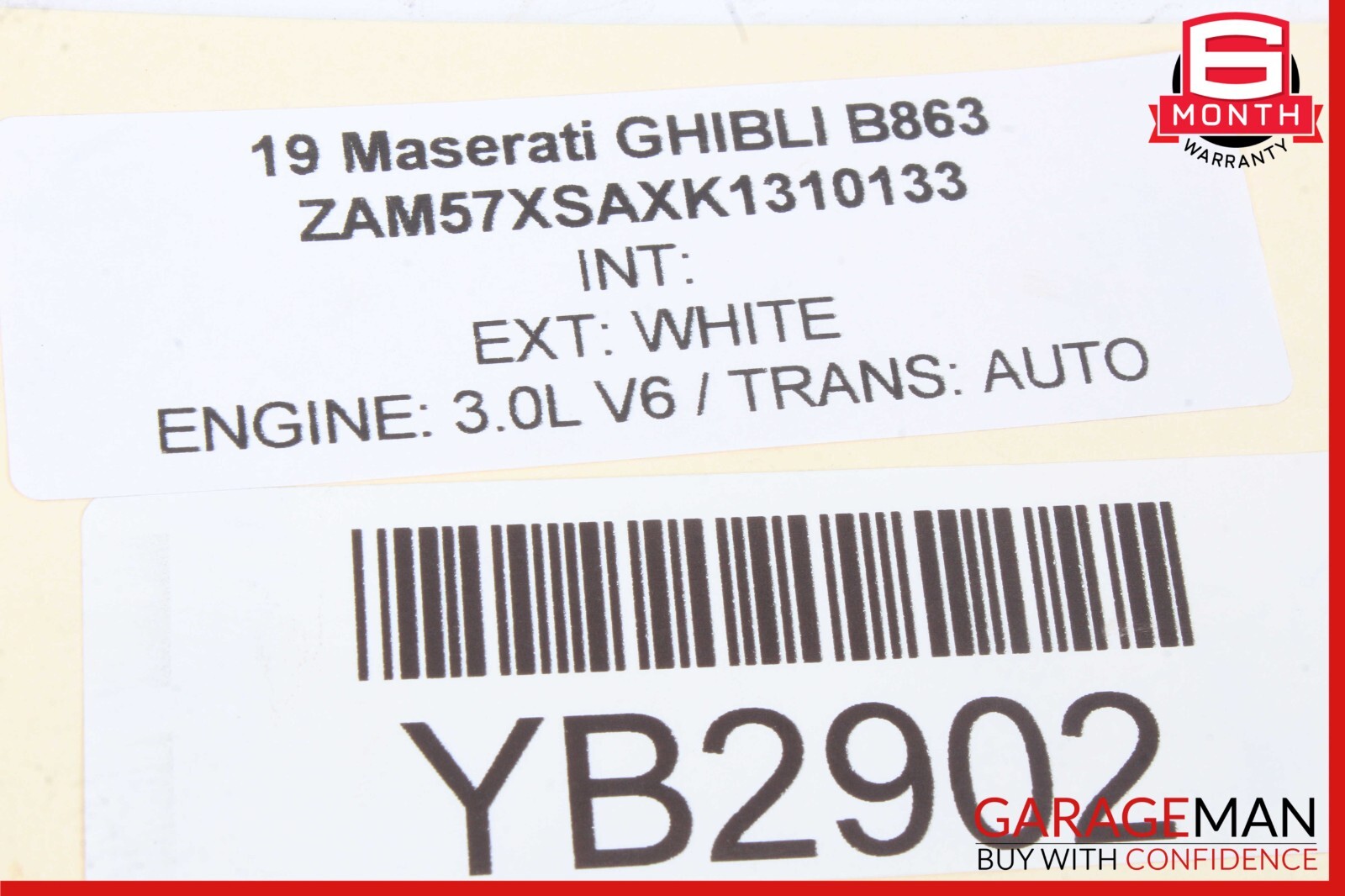 14-19 Maserati Ghibli M157 Front Right & Left Brembo Brake Calipers Set of 2 Pc