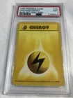 1999 POKEMON #100 LIGHTNING ENERGY BASE SET UNLIMITED MINT PSA 9