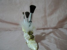 Victorian Shoe, Exquisitely Detailed, Yellow with White and Gold Roses and a sof