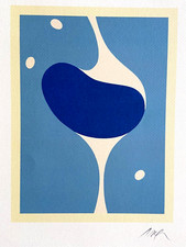 Jean Hans Arp Lithographie COA Veröffentlicht Museum [Josef Albers-Le-Corbusier]