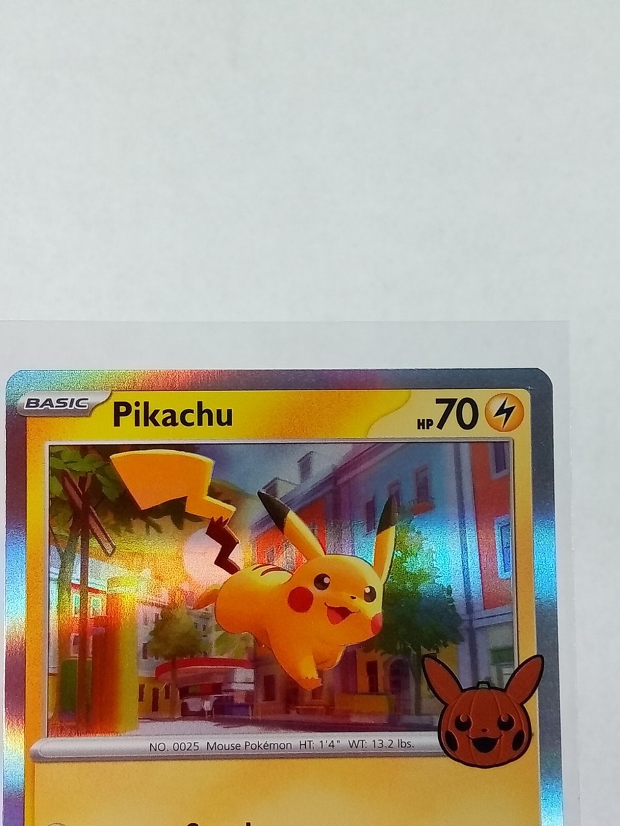 Pikachu 62/193 Trick Or Trade Holo Pokémon Card 2023 | eBay