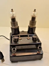 Original lamp in steampunk style - Laboratory table night light