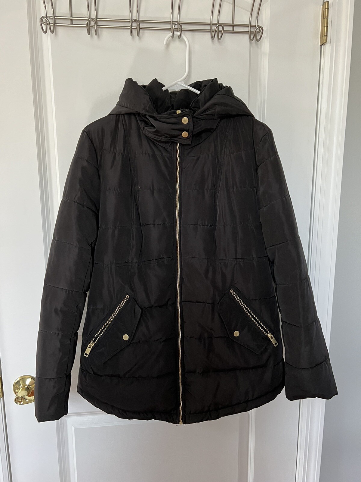 h\u0026m maternity mama quilted puffer 