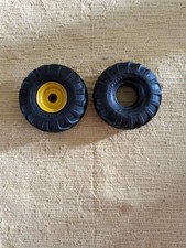 Set of 2 replacement tires for pressed steel toys Goodyear