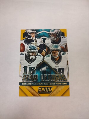 2015 Score Team Leaders Gold Eagles #6 Barwin/Maclin/McCoy/Sanchez (PWE)