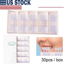 30Pcs Dental Composite Porcelain Veneers Resin Light Cure Anterior Teeth Veneer