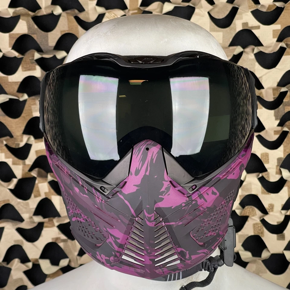 NUEVA Máscara de Paintball Push Unite - Púrpura Haze Camuflada - Lente de Humo Foto 2 de 4