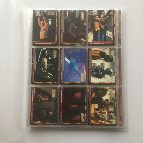 Skybox Star Trek Next Generation & Topps Flintstones - 2 Full Sets im Album