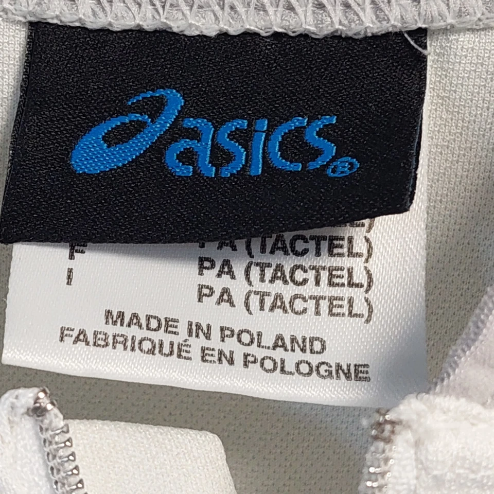 Camiseta Asics Para Hombres Talla M Blanca Ligera Gimnasio Entrenamiento Correr Bicicleta Foto 4 de 4