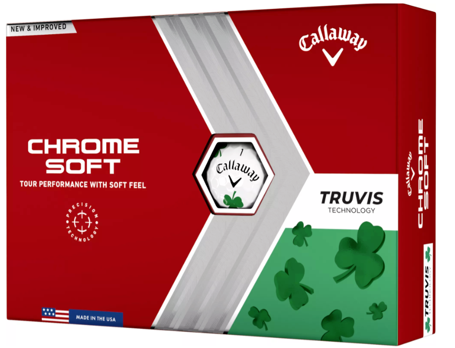 Callaway 2022 Chrome Soft Truvis Shamrock Golf Balls eBay