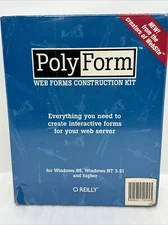 Vintage 1996 Polyform Web Forms Construction Kit Software