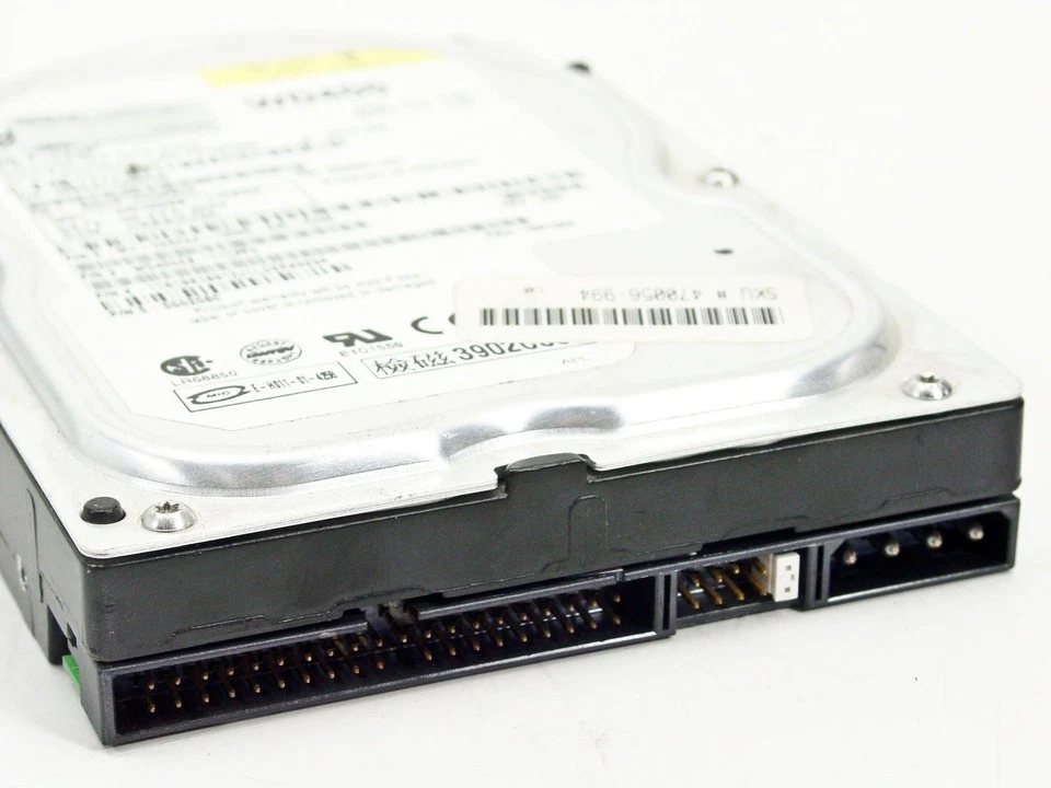 Compaq 236921-001 40GB 3.5" IDE Hard Drive HDD - WD400EB - Dell 2K044 - WIPED - Image 4 of 4