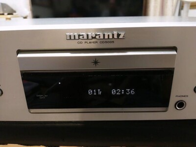 Marantz CD5005 CD Player Silver Gold 100V Hi-Fi Audio Japan Used