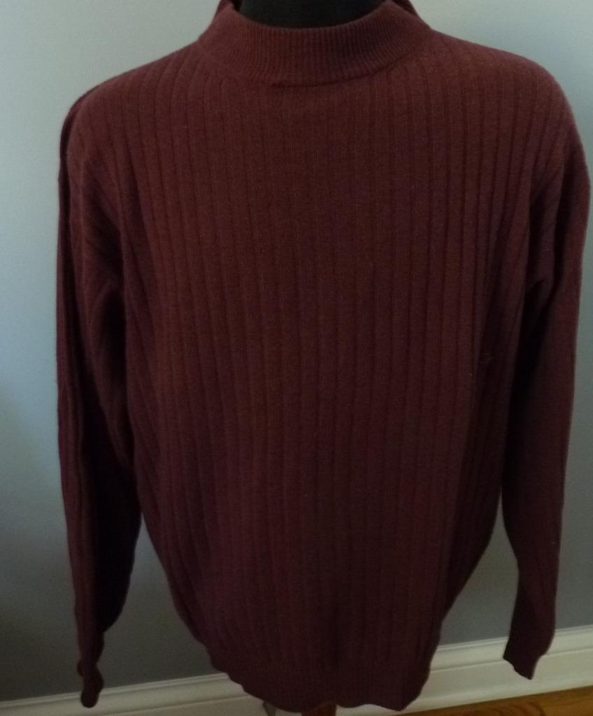 GEOFFREY BEENE 100% CASHMERE SWEATER XL