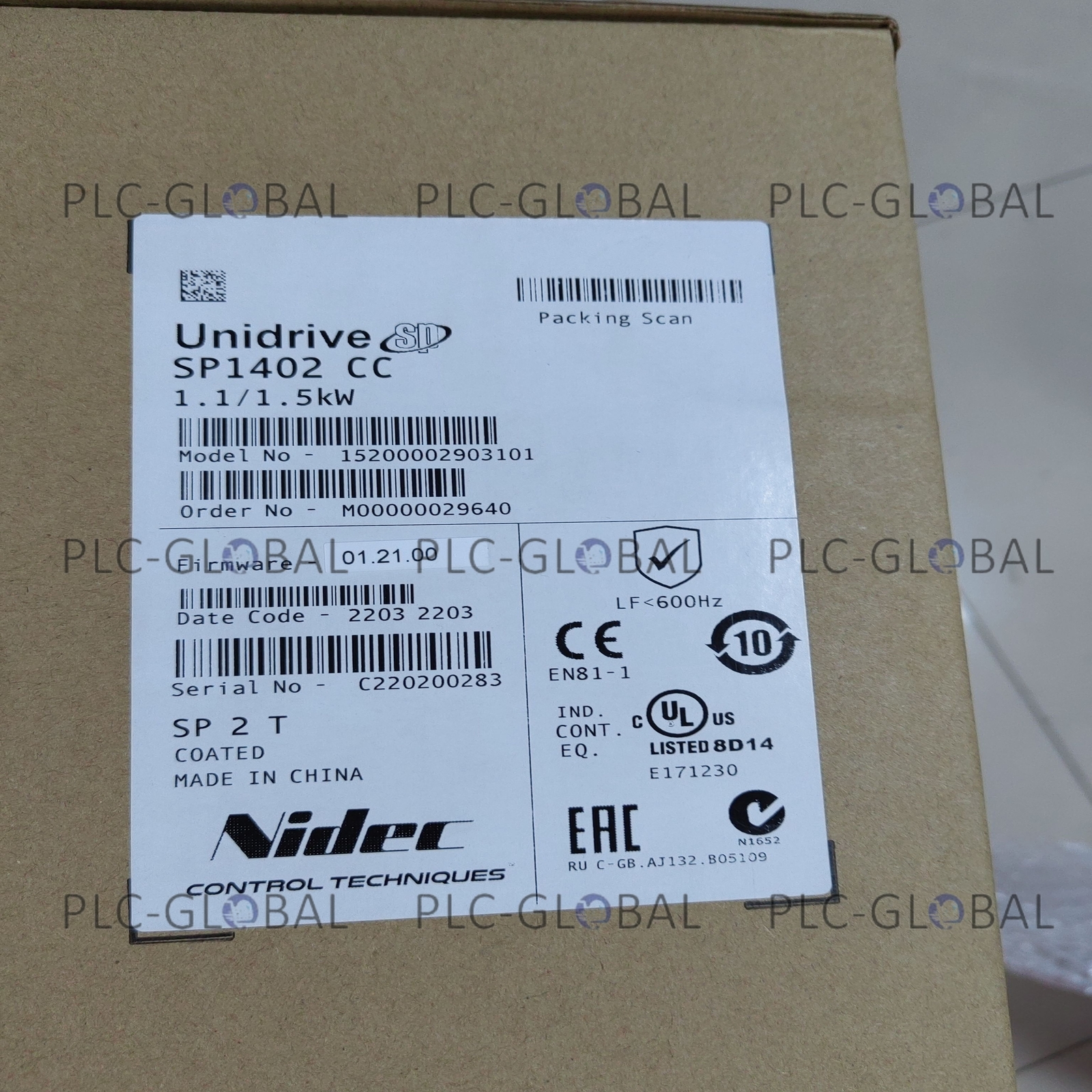 1PC NEW EMERSON SP14021 years warranty