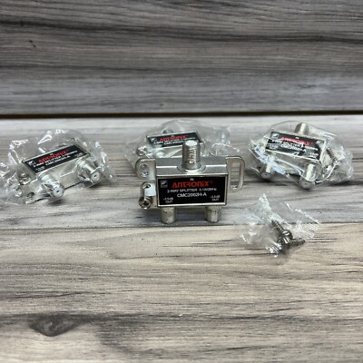 Lot 4 Antronix CMC2002H-A  High Performance 2-Way Coax Cable Splitter 5-1002MHz