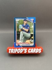 2024 Bowman Paper Prospects Brock Porter BP-36 Blue Paper #/150 Texas Rangers