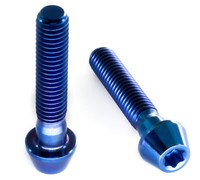Titan Schraube M6 X 30Mm - Torx T25 Konischer Kopf - Blau