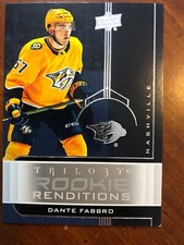 19-20 UD Trilogy Hockey Rookie Renditions RR-18 Dante Fabbro
